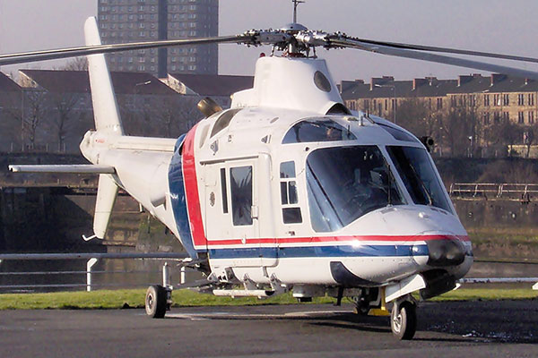 agusta a109 helicopter