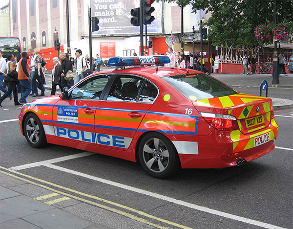 Diplomatic Protection Group - BMW car