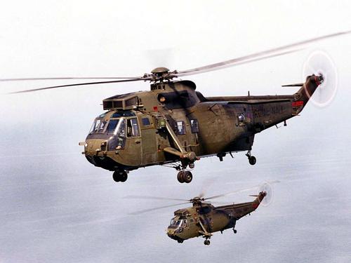 845 nas sea king helicopters