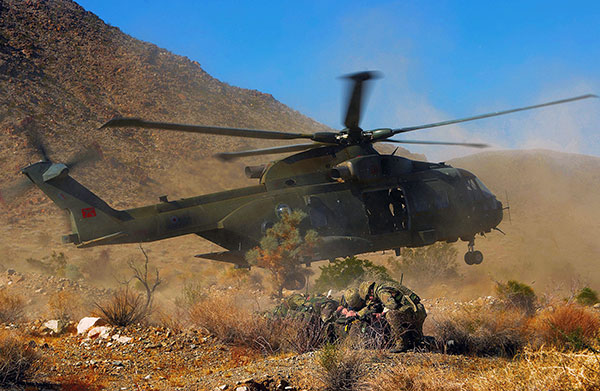 Merlin Helicopter | 42 Commando Royal Marines