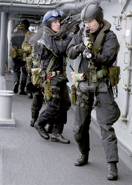 fleet protection group - Royal Marines