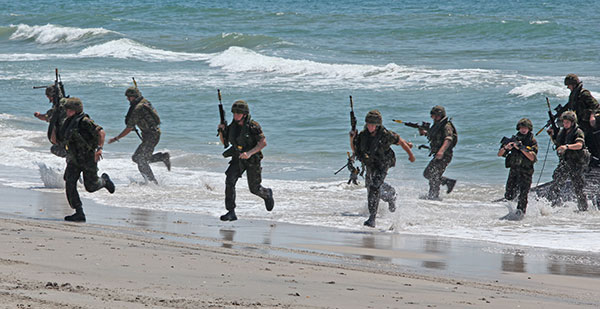 Royal Marines - Beach