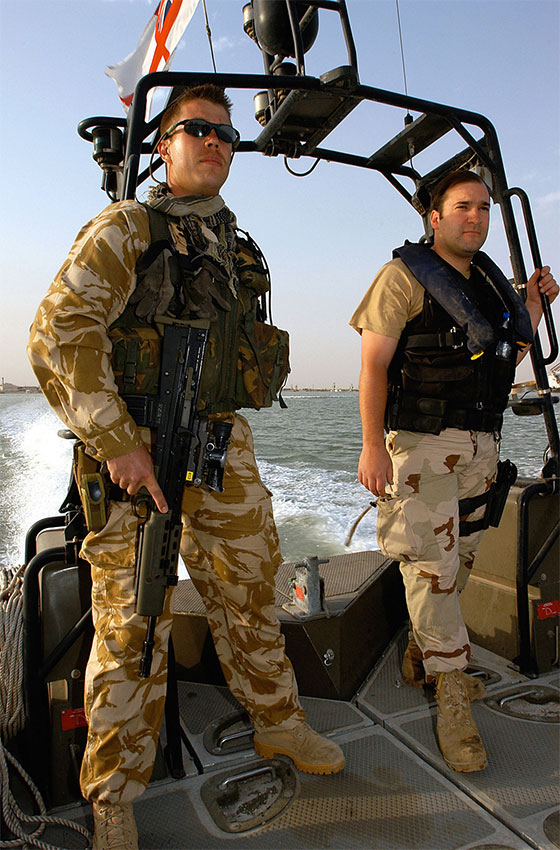 fleet protection group - Royal Marines - umm qasr patrol