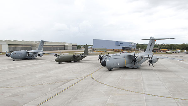 C17, C-130J and A400M