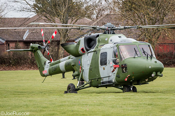 657 Squadron Lynx helicopter