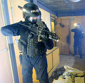 police firearms unit authorised afo midlands west armed mp5 special operations officers afos pictured training many they