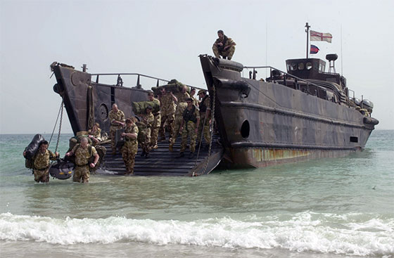 Royal Marines Landing Craft