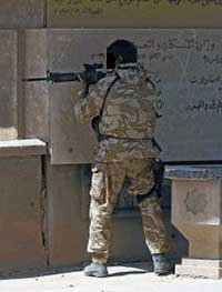 sas armed with C8 carbines