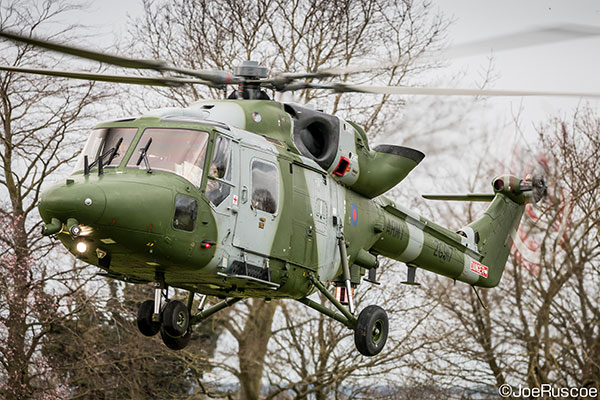 657 Squadron Lynx helicopter