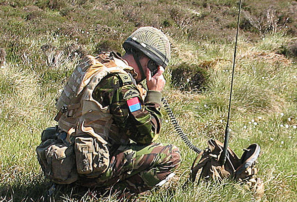 7 Para Regt RHA Fire Support Team