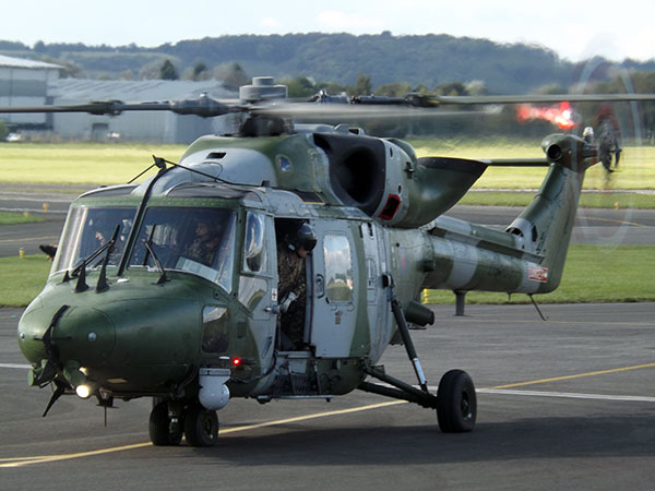 Lynx AH9A helicopter