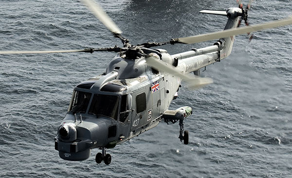 815 NAS Lynx helicopter