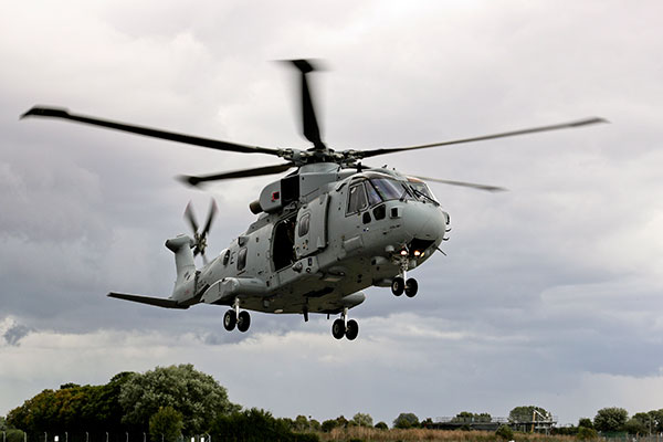 Commando Merlin Mk4 helicopter