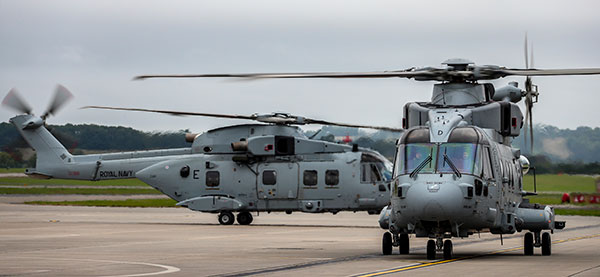 Merlin Mk4 helicopters