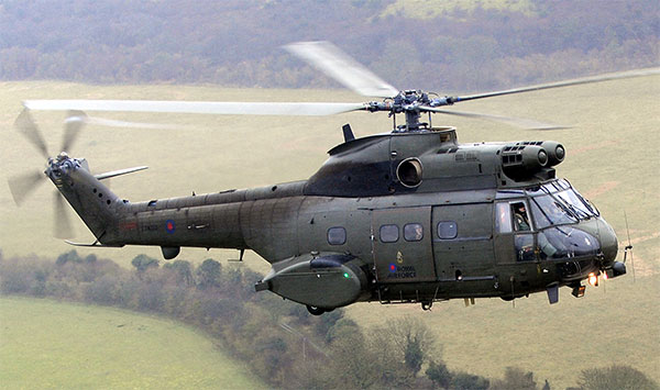 british puma helicopter