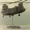 raf chinook - boat lift