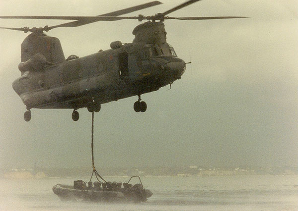 raf chinook - rib lift