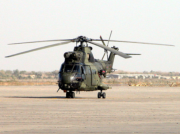 raf puma helicopter