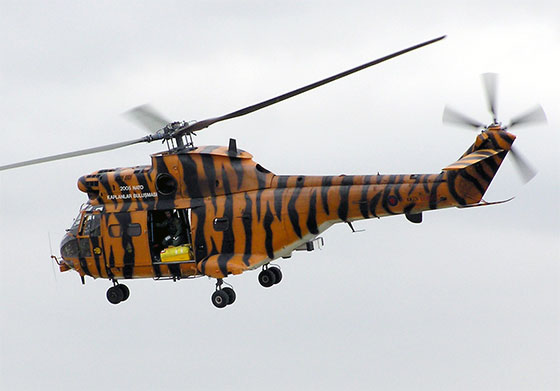 raf puma helicopter