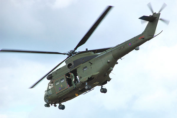 raf puma helicopter