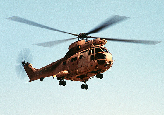 raf puma helicopter