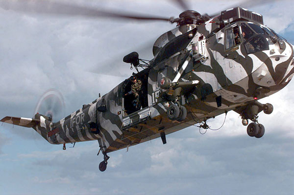 sea king helicopter