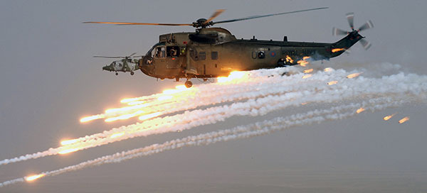 sea king flares