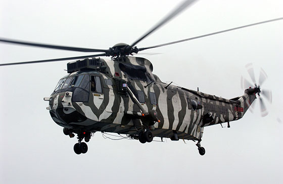 sea king helicopter