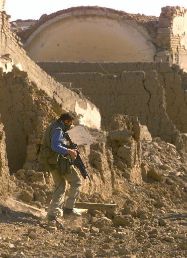 SBS operator in Afghanistan