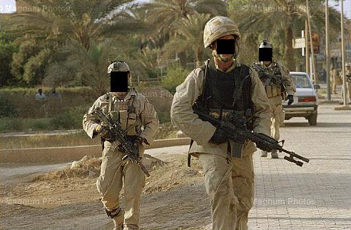 UKSF soldier in Iraq