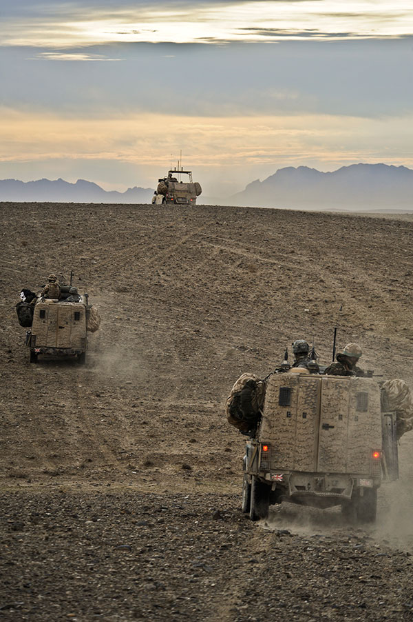 raf regiment -snatch land rover