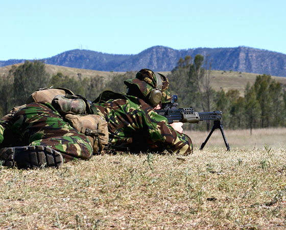 Royal Marines Commando with LSW