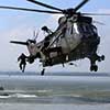 Royal Marines helocasting