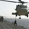 Royal Marines - Sea Hawk helicopter