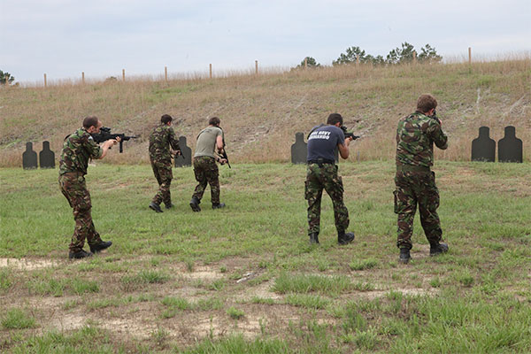 Royal Marines - firing range