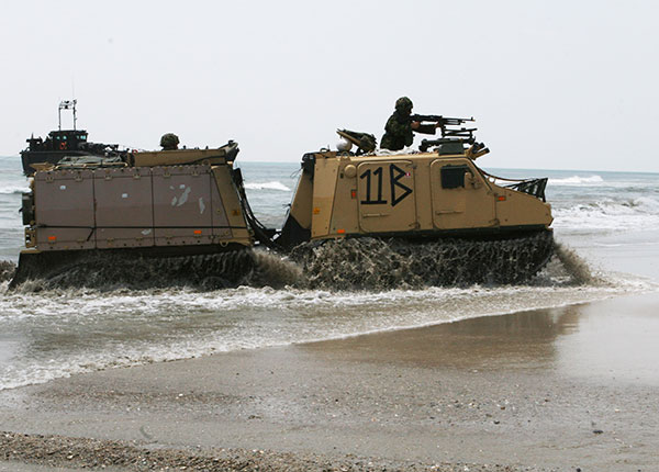 Royal Marines - Viking APC