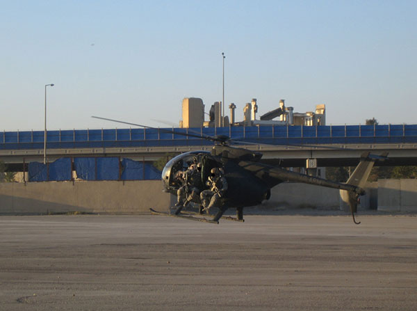 UK Special Forces - Little Bird Helicopter