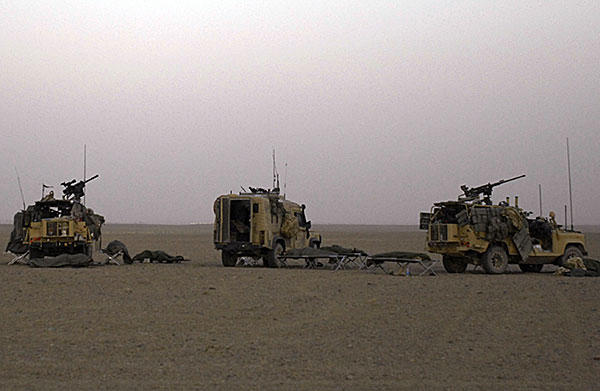 raf regiment vehicles