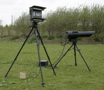 blighter ground radar on tripod