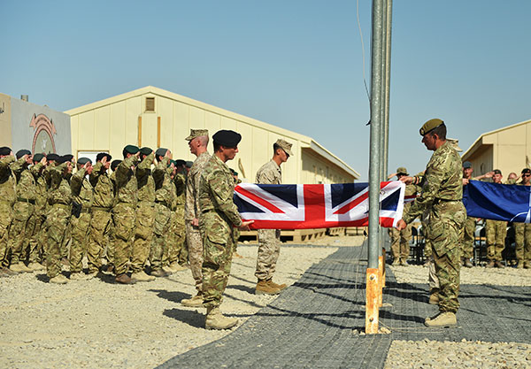 Camp Bastion ceremony