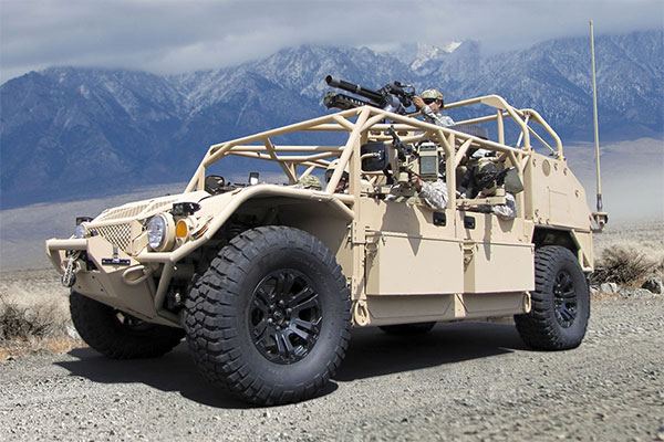 Flyer 72 advanced light strike vehicle