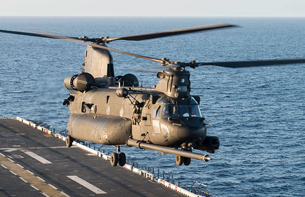 MH-47G Chinook of the u.S. Army