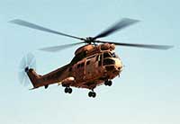 RAF Puma HC1 helicopter