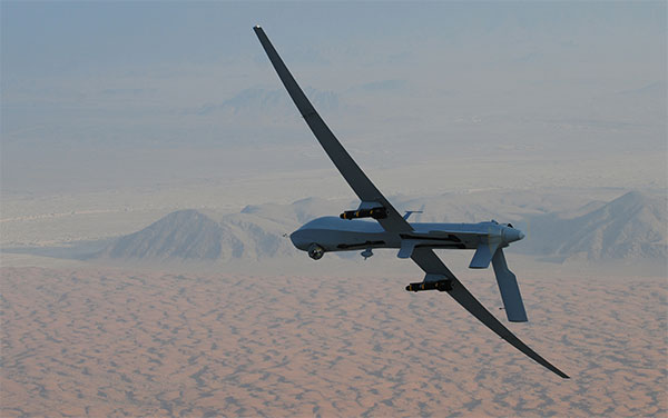 Reaper unmanned aerial vehicle