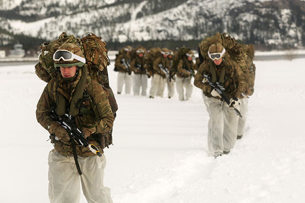 Royal Marines Cold Response 2016