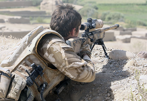 british army sniper