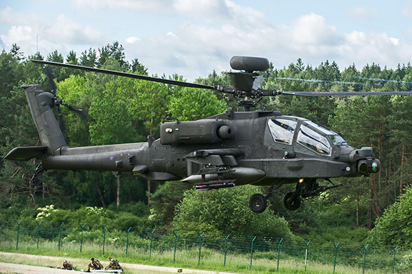 Apache gunship