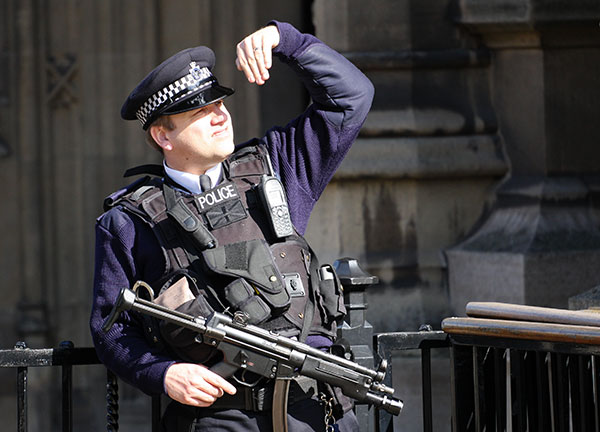 Diplomatic Protection Group Armed Policemen