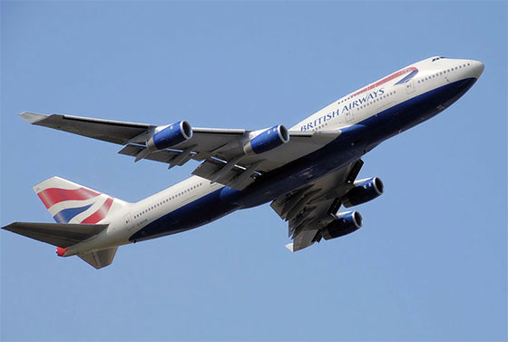 British Airways 747