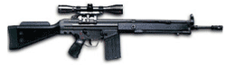 G3 SG1 sniper rifle